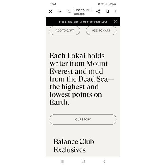 New 2 6.5" Lokai Silicone Bead Bracelet Mt Everest Dead Sea Blue Red Pink Purple - Picture 2 of 8